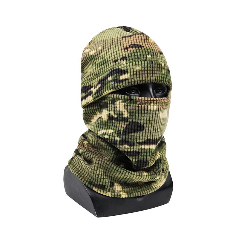 

Winter Thicken Warm Face Mask Hat Set Outdoor Camoufalge Cycling Hiking Ski Cap Tactical Thermal Neck Warmer Hats For Men Women Average Size