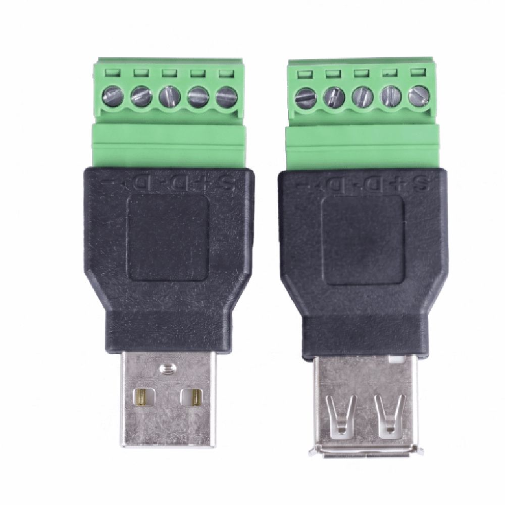 Typ 5-Pin USB-Stecker Stecker/Buchse 5-Pin Schraubklemme Hochwertiger USB-Anschluss Für Computer