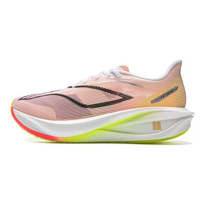 Li Ning Fei Dian 5 Challenger Sport Bequem Stoßdämpfung Rutschfest Low-Top Carbonplatte Marathon Wettkampf Laufschuhe Damen Sneaker ARMV002-15