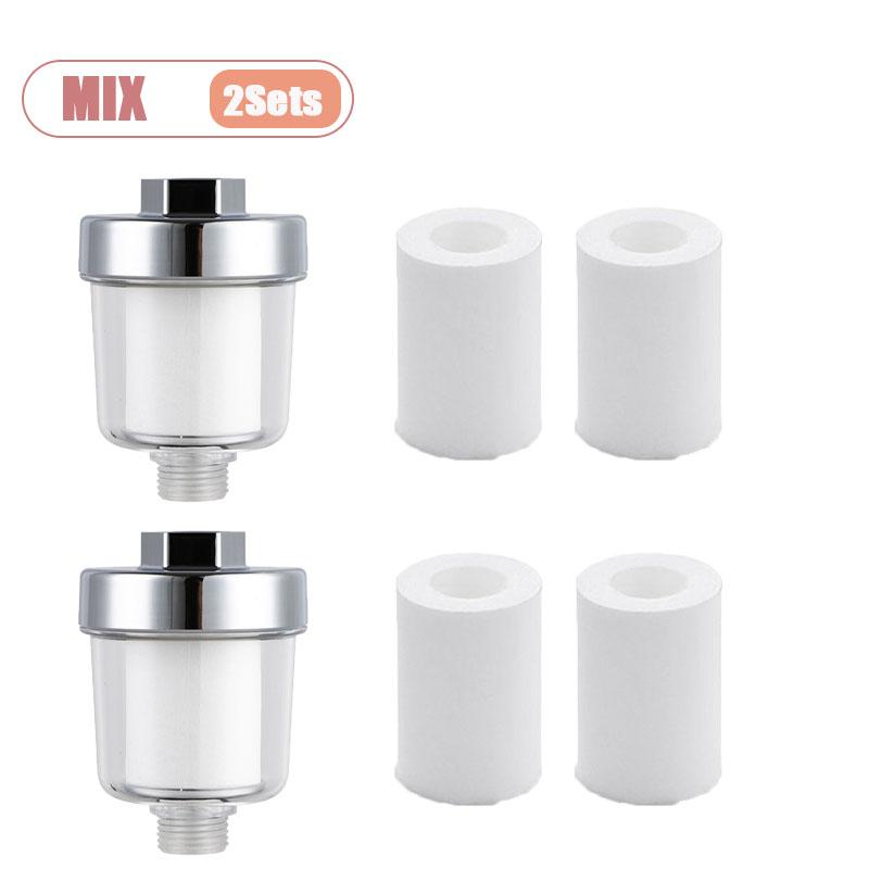 Water Purifier for Faucet and Shower PP Cotton Filter Removes Chlorine and Impurities Ideal for Kitchen Bathroom and Clean Water