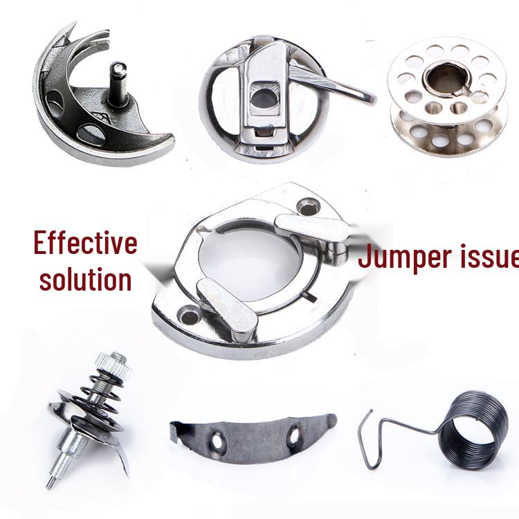 Vintage Butterfly Sewing Machine Accessory Set: Includes Foot Pedal, Bobbin Case, Belt.