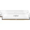 CRUCIAL Оперативная память DDR5 PRO - Версия для разгона - Комплект 64 ГБ (2 x 32 ГБ) - 6000 МТ/с - CL40 - UDIMM - Белый