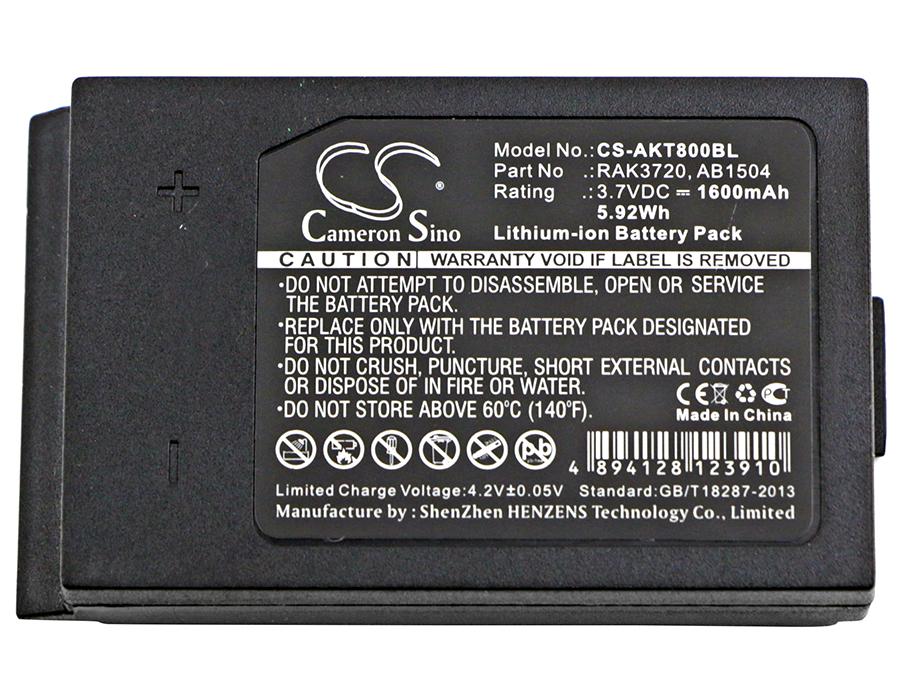 

Cameron Sino 1600mAh Crane Remote Control Battery RAK3720 for Akerstroms Jupiter/Mercury 10b/10bd, 8b, 12b/12bd,
