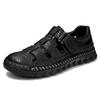 Leather Sandals Summer New Soft-soled Outdoor Casual Shoes Travel Wear-resistant Non-slip Shoes