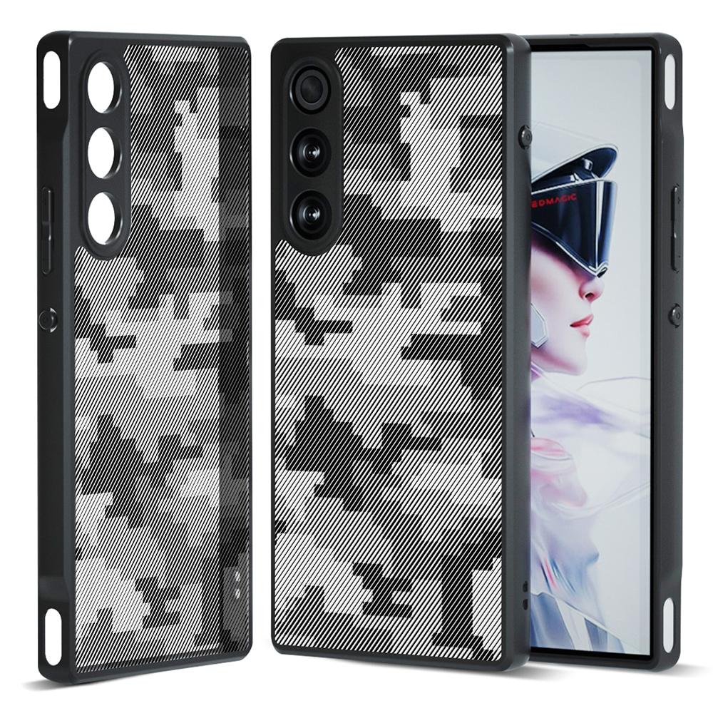 IBMRS For ZTE nubia Redmagic 10 Air 5G Case Soft TPU Frame Hard PC Back Anti-Fall Phone Cover