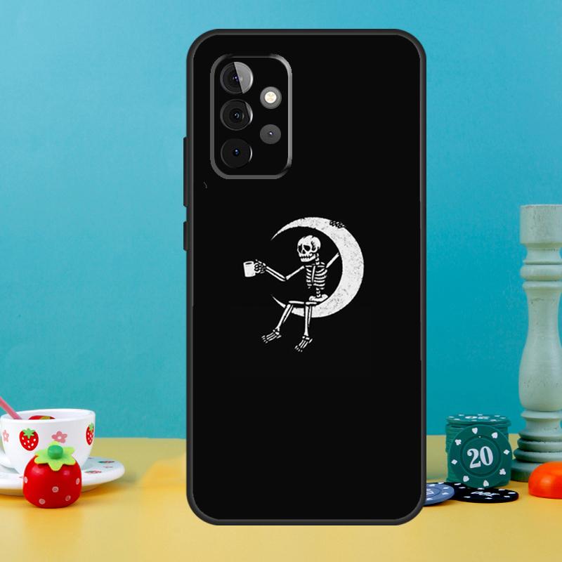 Skeleton Art Case For Samsung Galaxy A25 A54 A34 A14 A52 A32 A12 A13 A33 A53 A15 A16 A36 A56 A26 A05 A35 A55