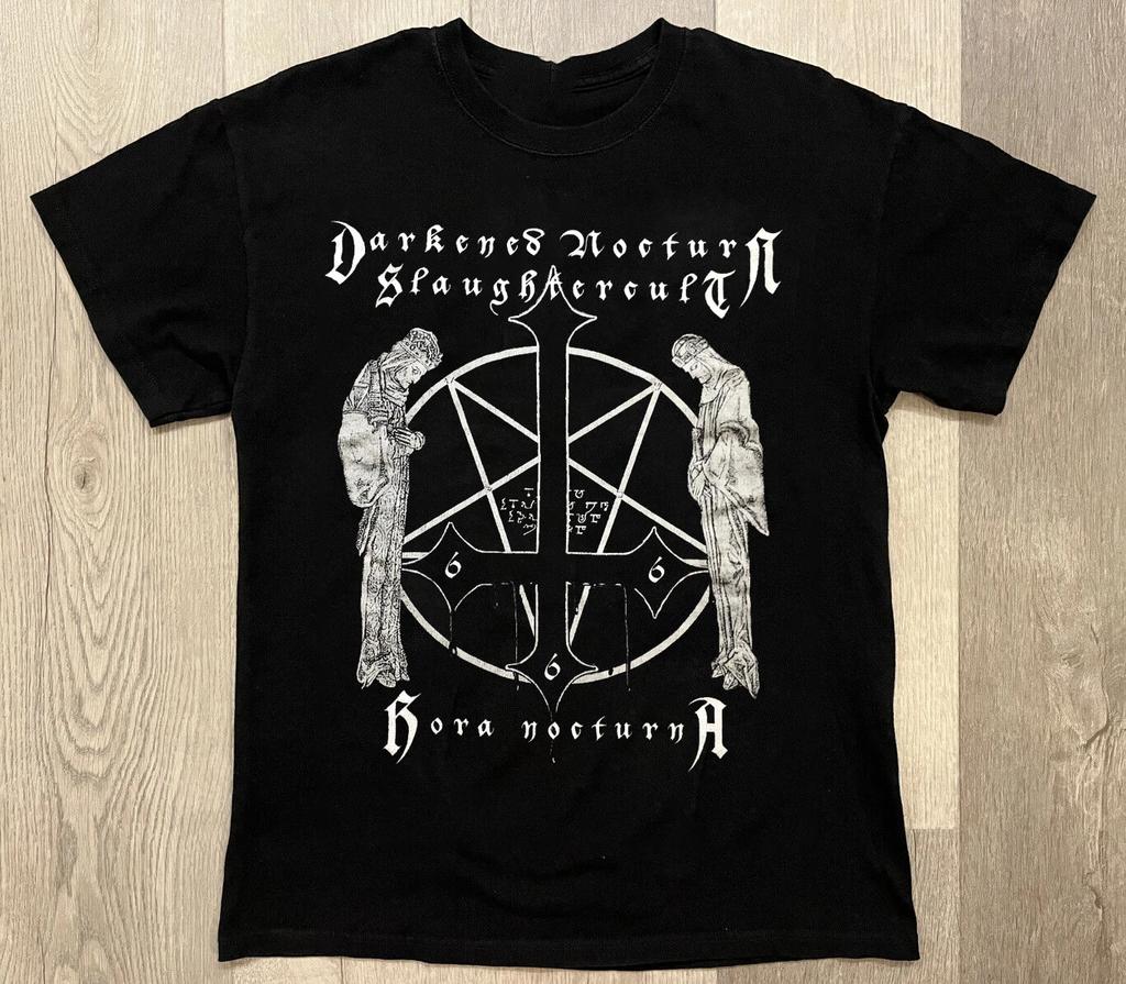Collection Darkened Nocturn Slaughtercult Gift for Fan Reprint T-Shirt Graphic Short Sleeve Shirt Unisex Men Women Summer