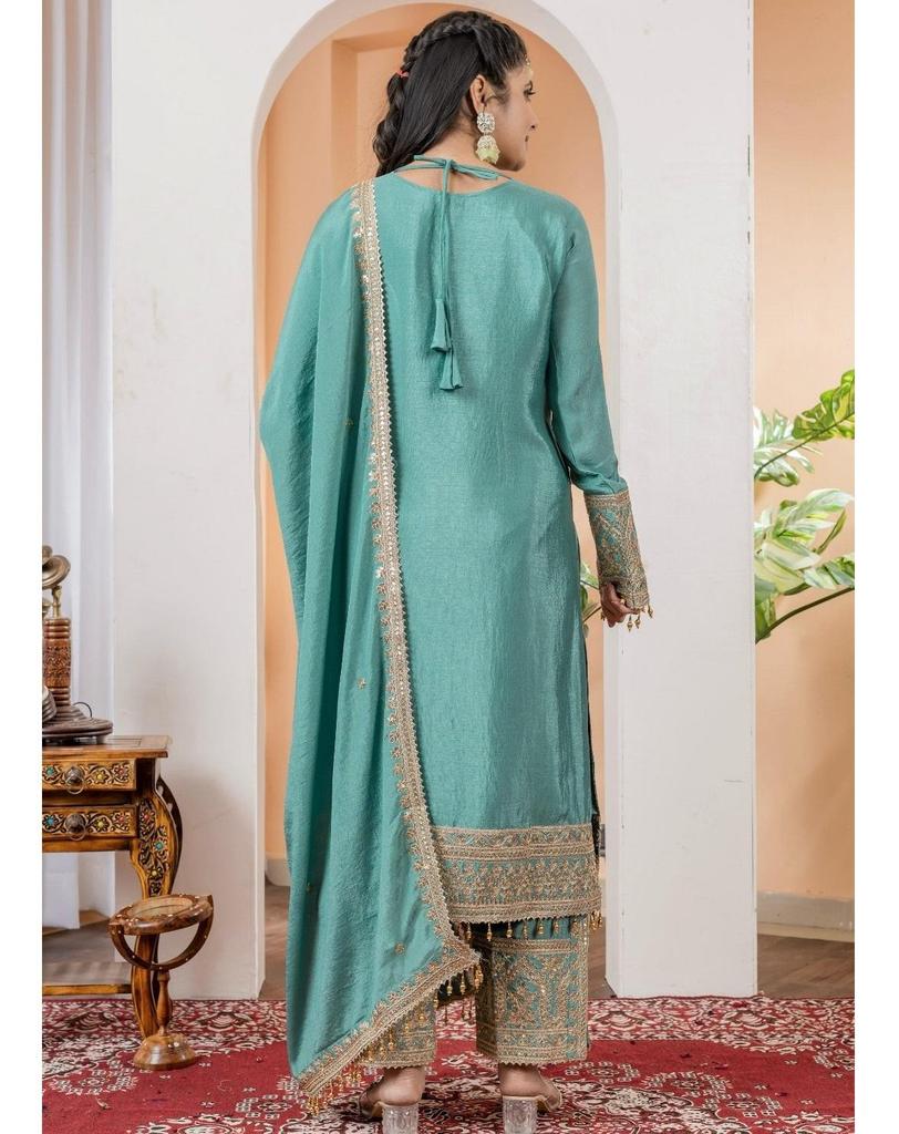 Indian Pakistani Designer Salwar Suit Dress Bollywood Women Salwar Kameez Kurti Party Wear