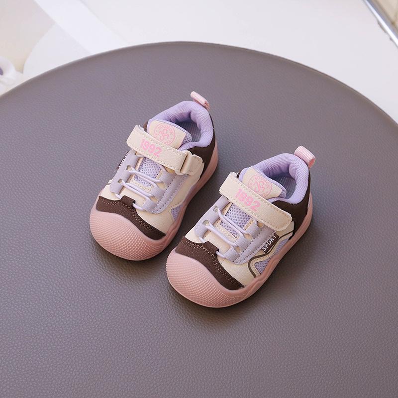 Toddler Unisex Closed-Toe Sneakers - Autumn Collection Casual Shoes
