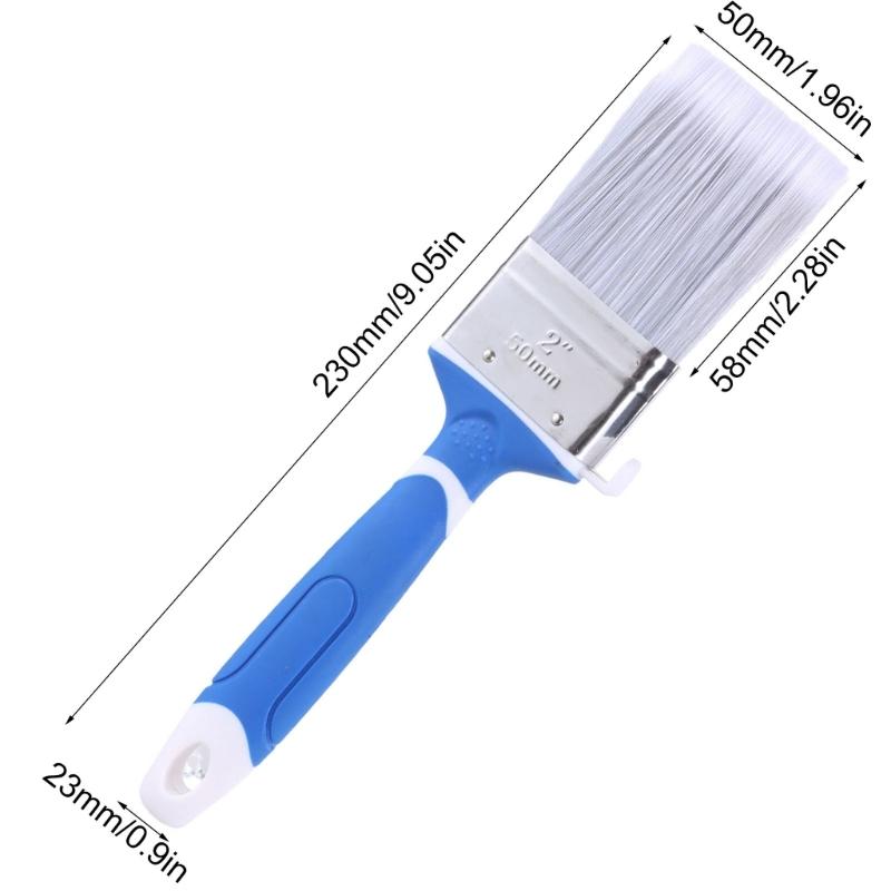 Paint Brush with Plastic Handle High Elasticity Pointed Wire For Painting, Dusting, Cleaning, Scribbling Widely Used