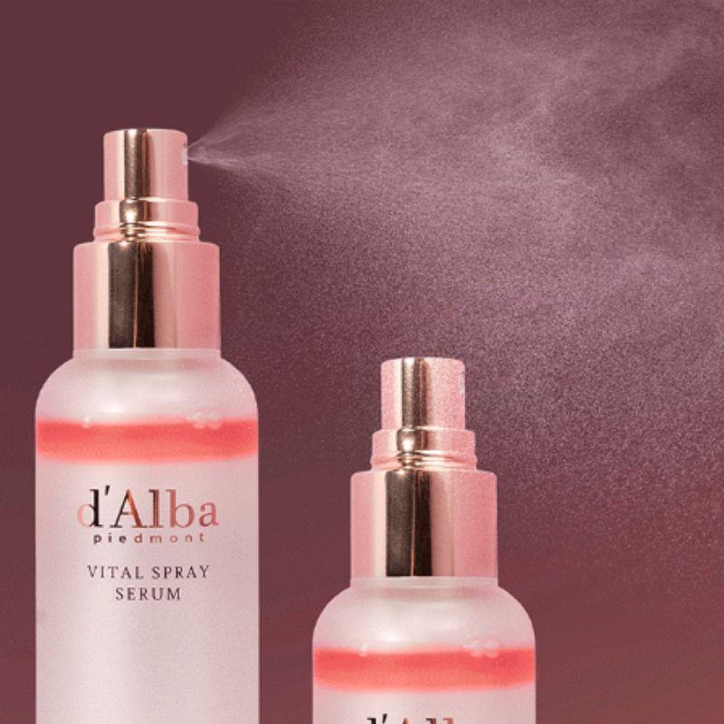 d'Alba White Truffle Vital Spray Serum 100ml – Hydrating Glow Mist Serum