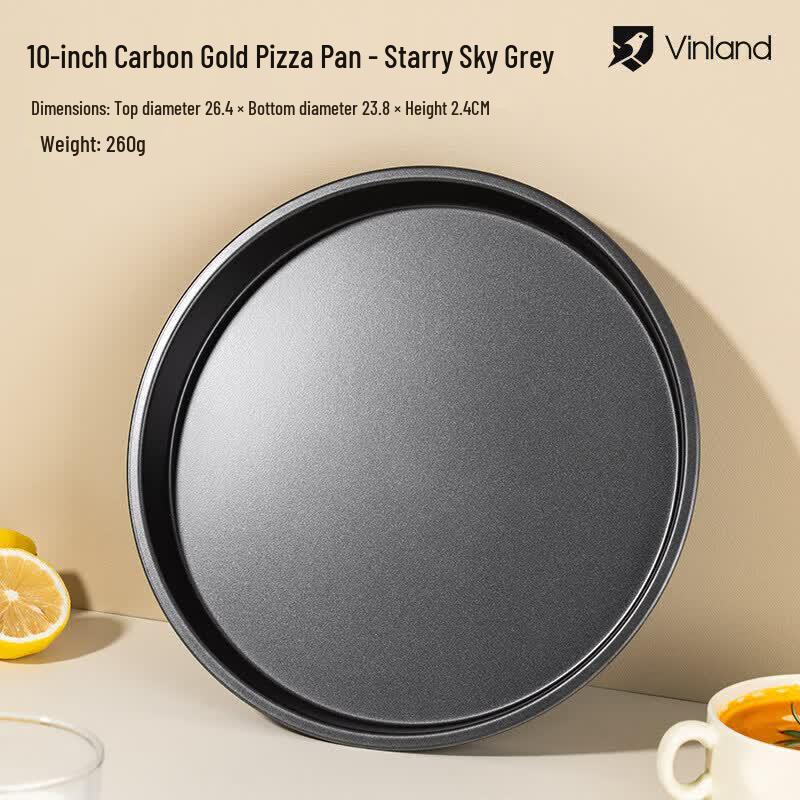 Qiwei Carbon Steel Pizza Baking Pan
