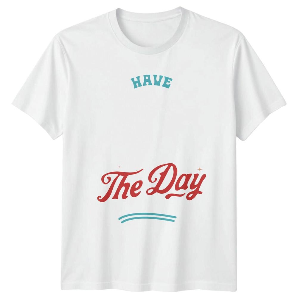 Have The Day You Deserve Skull Floral TShirt Slogan Quote Gift S