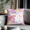 Hot Bbonbonribboning Cushion Cover Antidustmite Pillowcase Invisible Zipper Silky Short Plush Sofa Cushion Cover