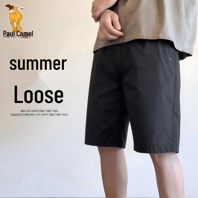 Men s Summer Cotton Blend Cargo Shorts 28 чёрный