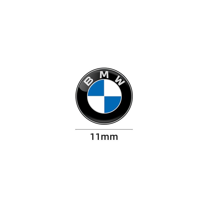 Car Key Emblem Stickers Auto Door Keyhole Logo Decals For BMW M Power X5 X6 F10 F31 E36 E39 E87 E90 Auto Accessories gzsh02