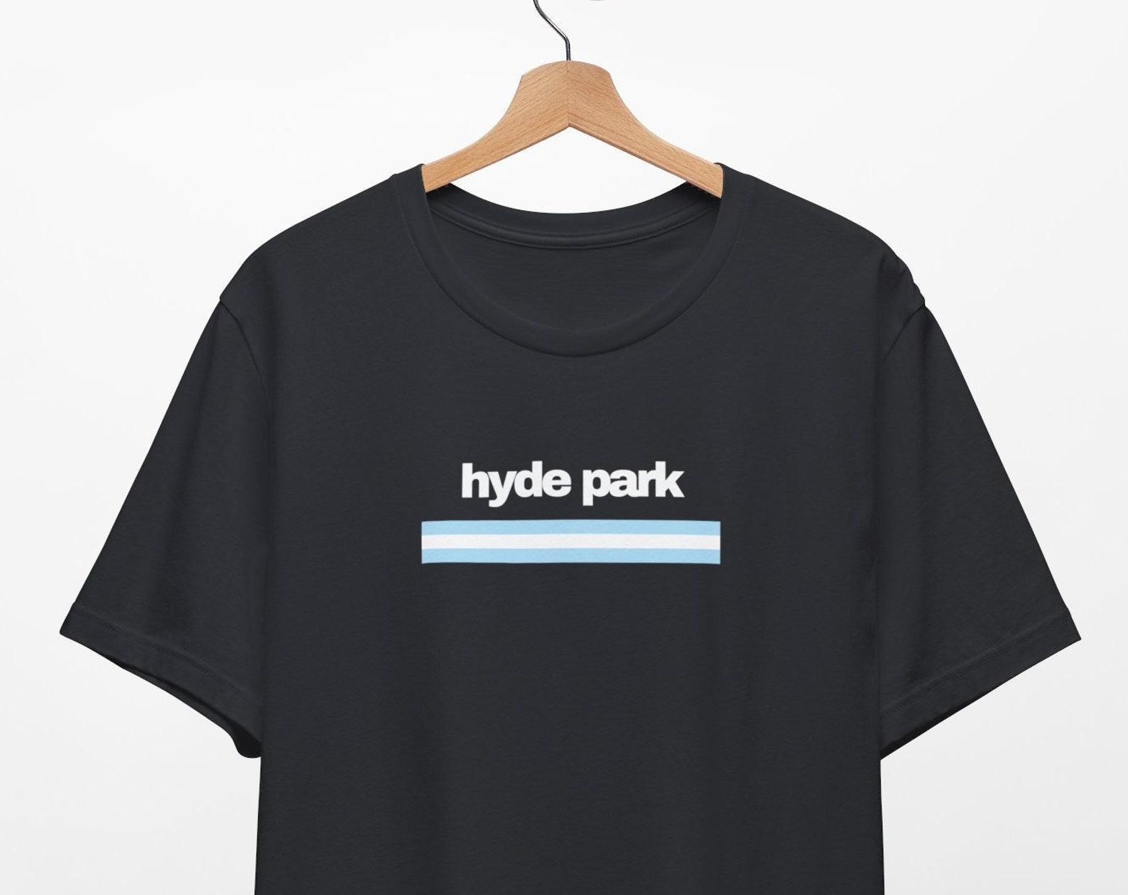 Hyde Park Chicago Shirt Chicago Neighborhood T Shirt Chicago Themed Gift Chicago Artwork Moving to Chicago Gift Hyde Park Tee Chicago Flag L