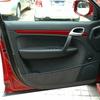 4Pcs Red Carbon Fiber Interior Front Door Panel Cover Trim For Porsche Cayenne
