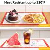 NEW Silicone Baking Mat Pizza Dough Maker Pastry Kitchen Gadgets Utensils Bakeware Kneading Baking Supplies Cooking Tools