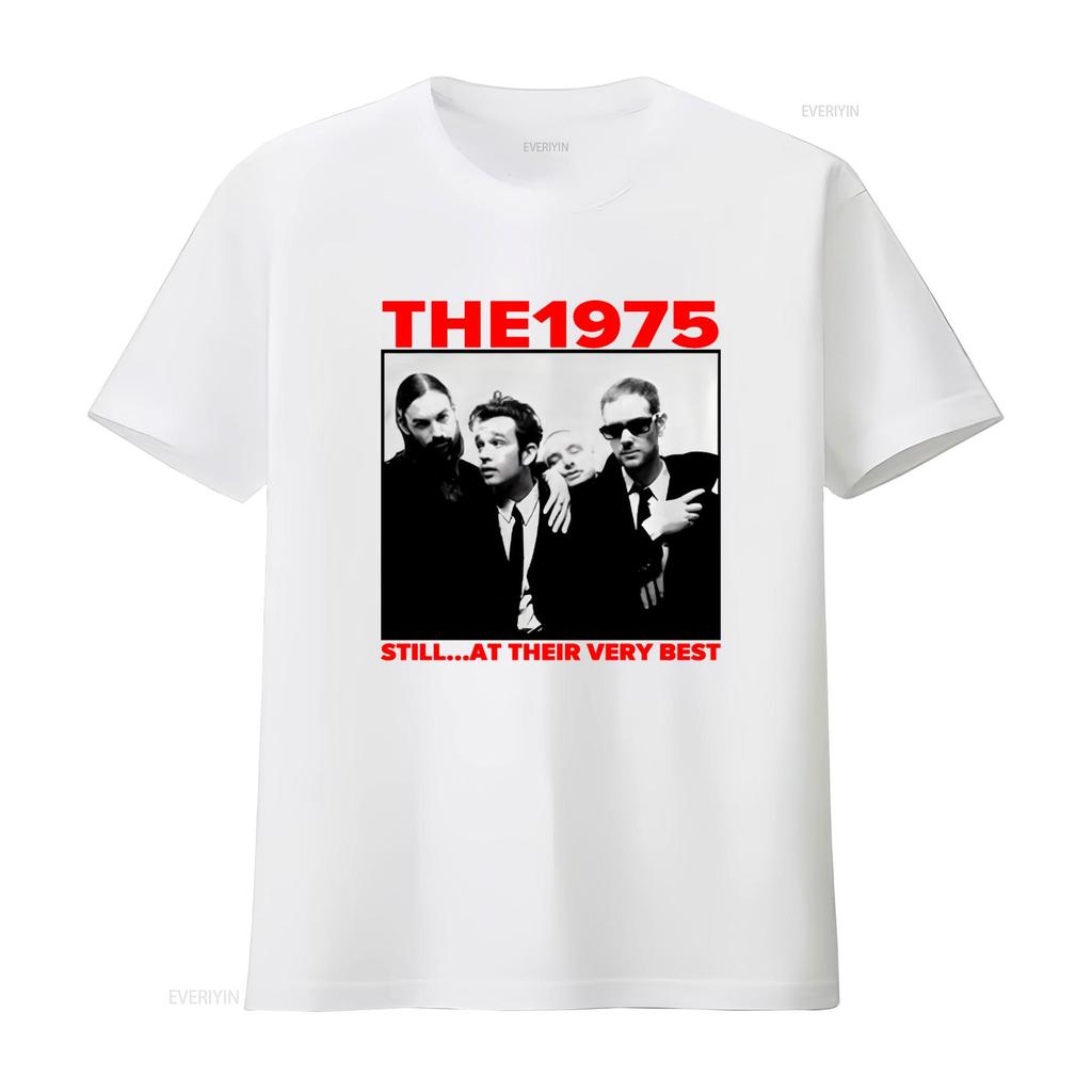 The 1975 North America 2023 Tour Still At Their Very Best Double Sided White T Shirt Vintage Washed Soft Streetwear Versatile