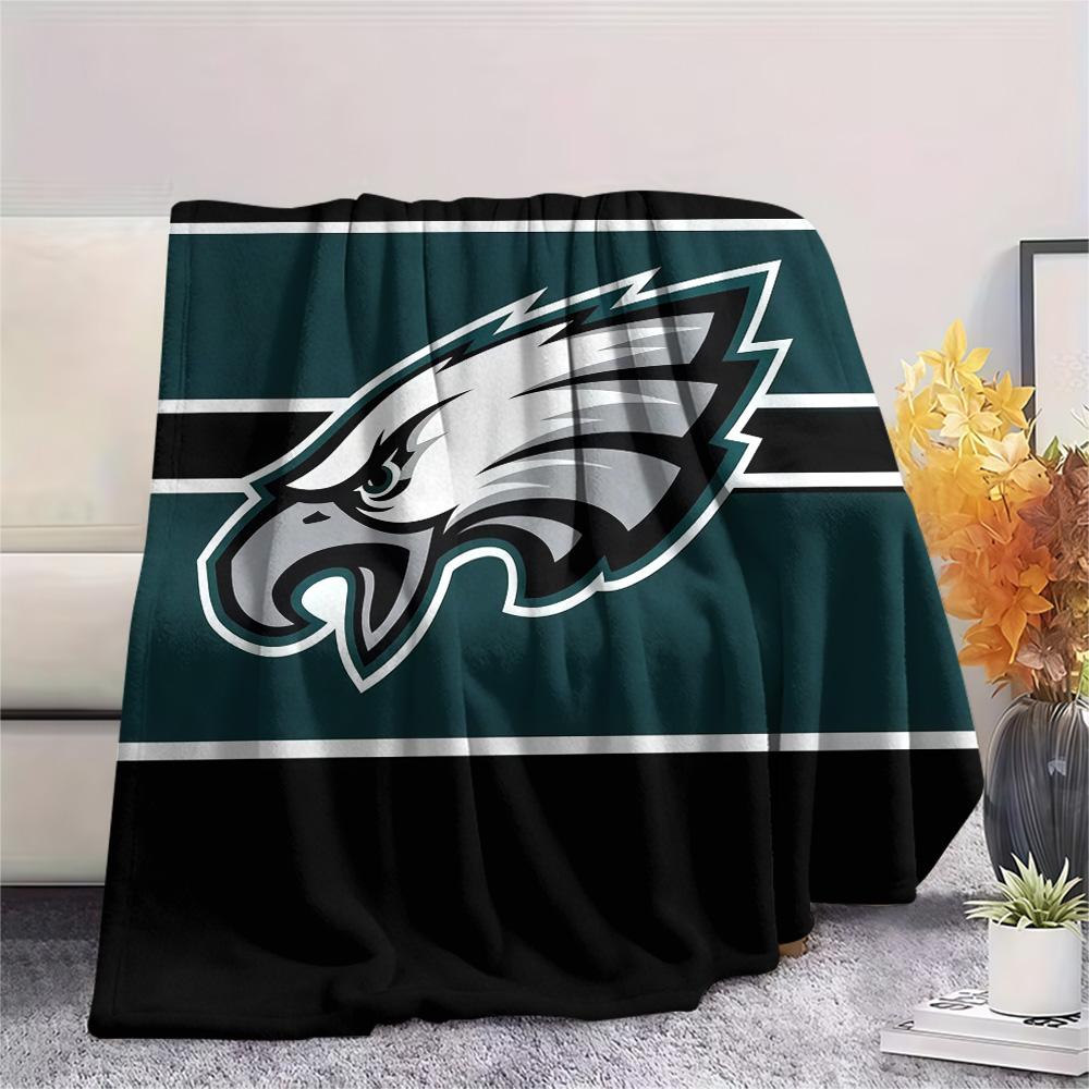 Philadelphia Eagles Flannel Blanket, High quality Comfortable for All Seasons, Home Decor, Warmth and Comfort