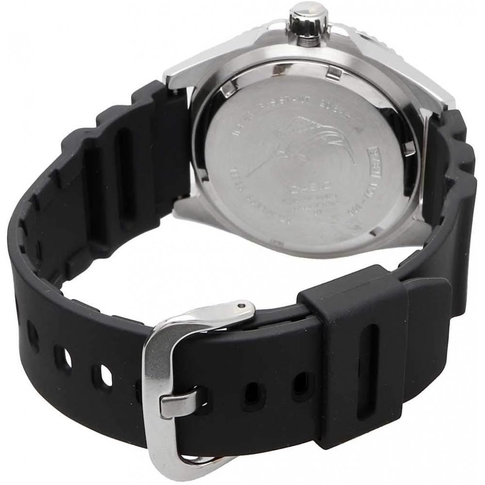 Casio Diver Watch Mdv 106 Series Black Silver Mdv 106 1av