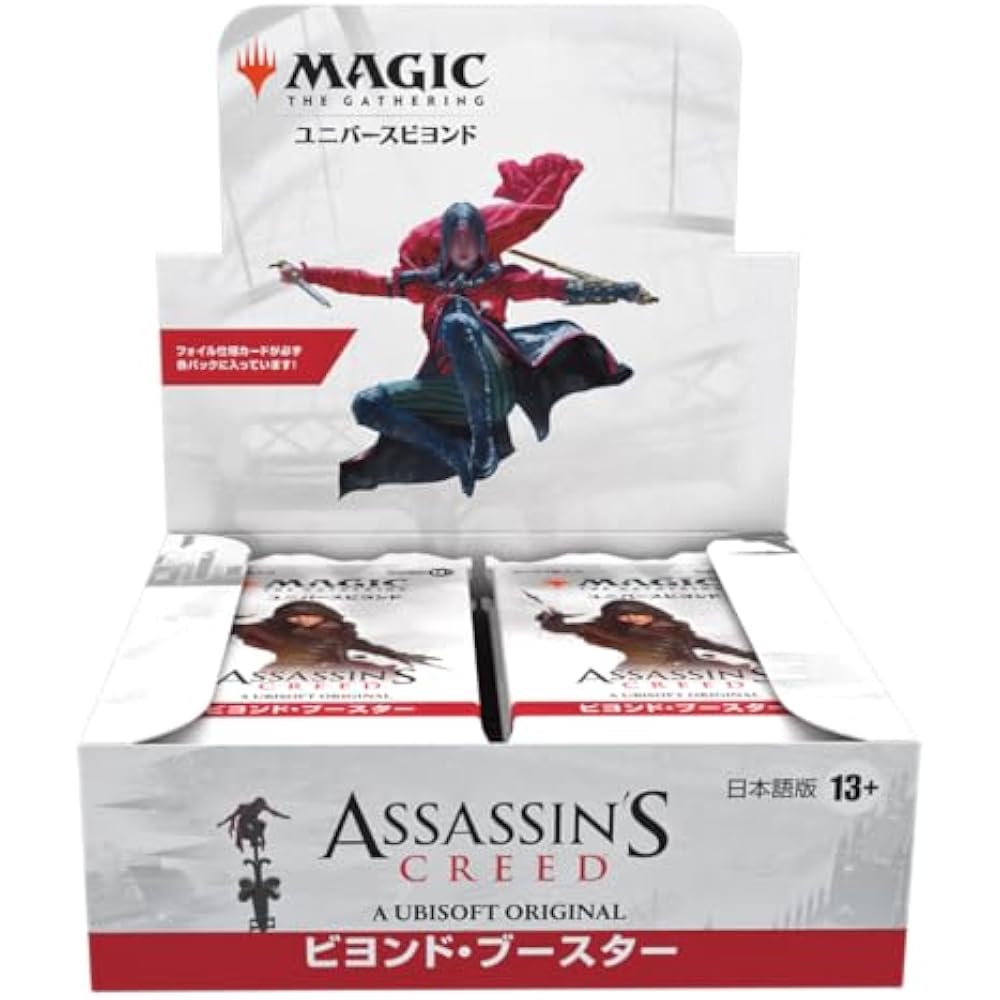 Magic: The Gathering “Assassin's Creed” Beyond Booster Japanese Edition 24 Pack MTG Treca Wizards...
