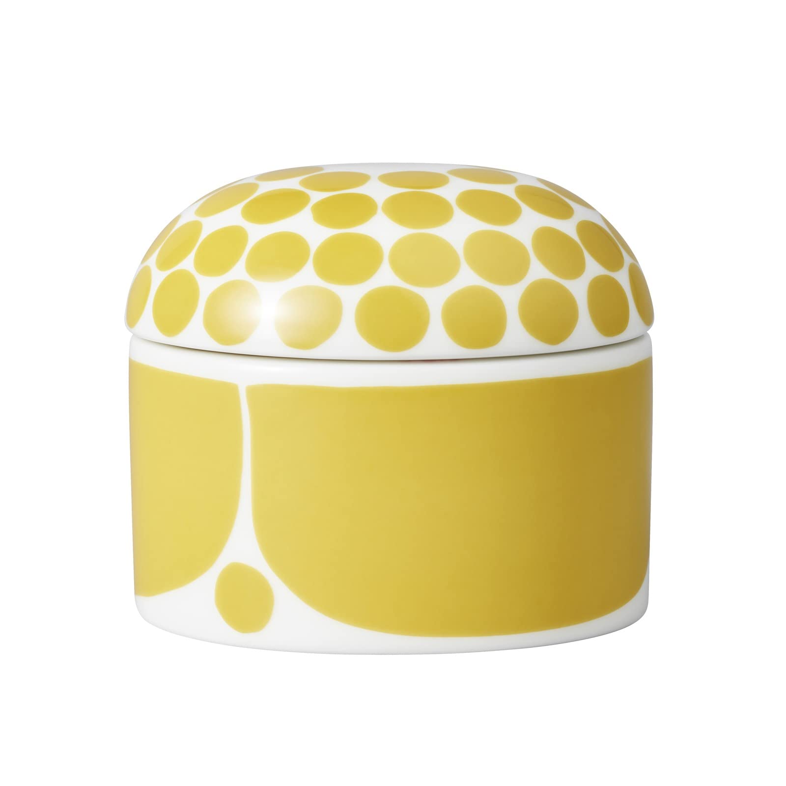 

Imported Arabia Sunnuntai Jar with Lid Storage Container 1059963 [Regular Product] 0.25L жовтий