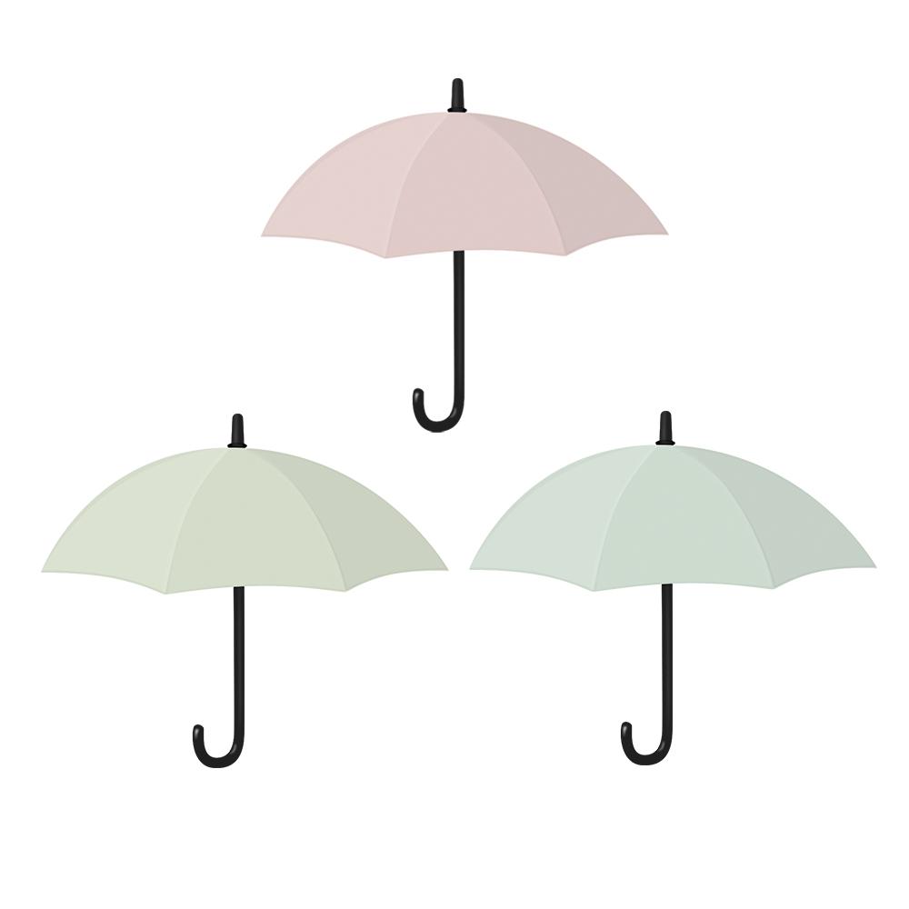 

3 шт./компл. креативный настенный крючок для зонтика