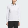 Adidas Fashionable Comfortable Pullover Long Sleeve Polo Shirt Women tops JM9559