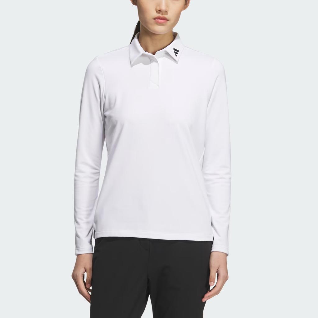 Adidas Fashionable Comfortable Pullover Long Sleeve Polo Shirt Women tops JM9559
