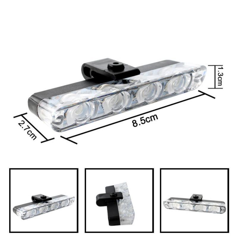 16 LED Bezdrátové nouzové blikající světlo do auta LED 12V pro přívěs, nákladní automobil, stroboskop, policejní výstražné světlo, automatická diodová lampa