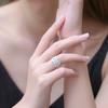 Luxuriant Sweet Ring Europe and The United States Micro Encrusted with Zircon Girl New Temperament Ring Wedding Ring