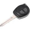 Key Shell, 2 Buttons Remote Key Shell Case Fob Smart Keyless Entry Key Fob Shell Vitara Swift Ignis SX4 Liana Alto