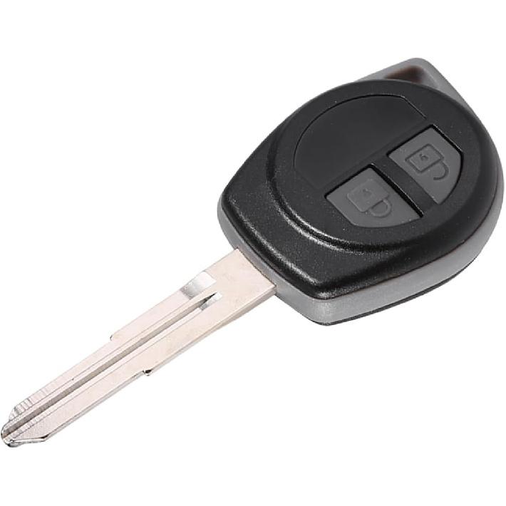 Key Shell, 2 Buttons Remote Key Shell Case Fob Smart Keyless Entry Key Fob Shell Vitara Swift Ignis SX4 Liana Alto