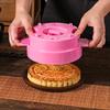 Household Baking 3D Mooncake Mold Food-grade ABS DIY Pastry Cake Mold Large Moon Cake Mold  Bakery