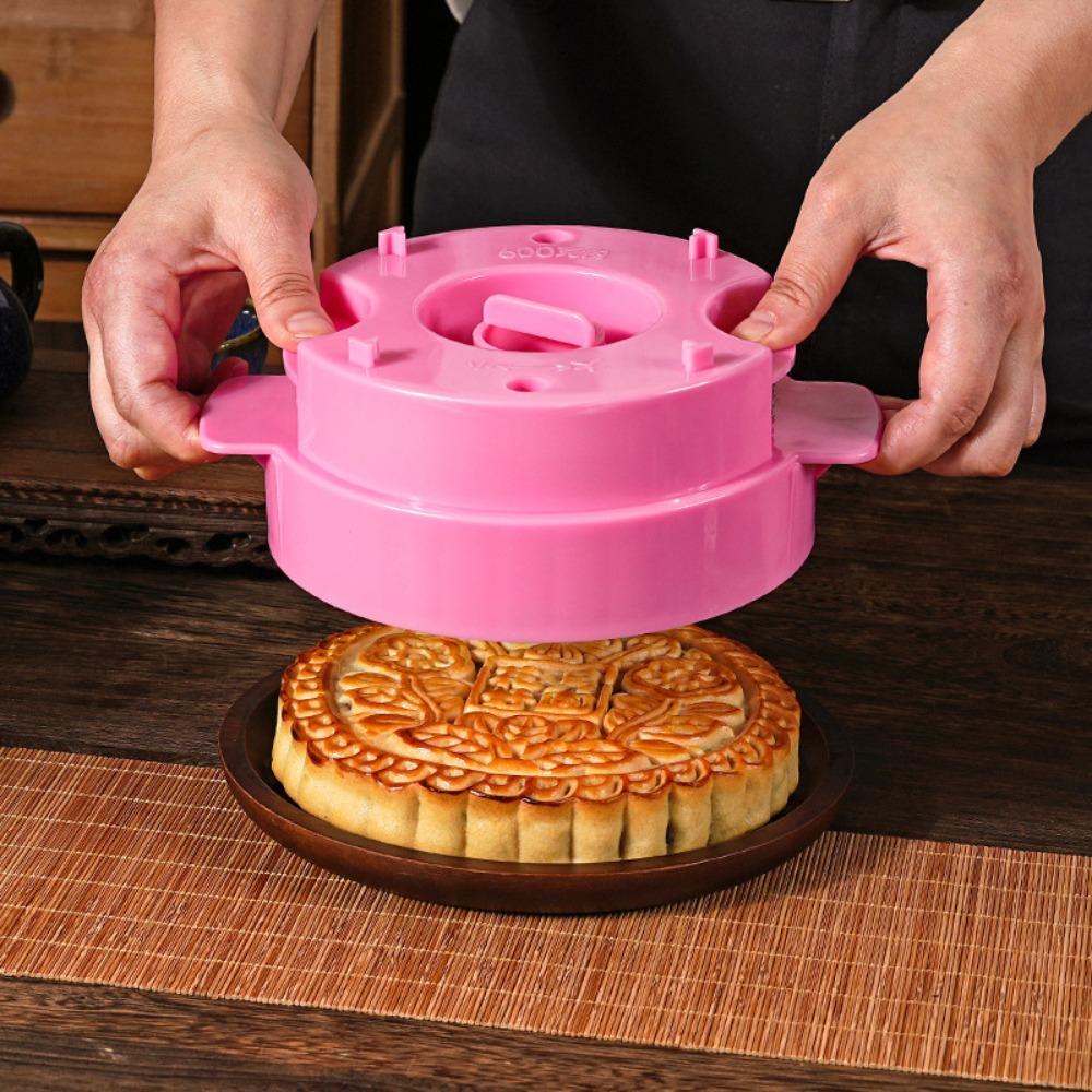 Household Baking 3D Mooncake Mold Food-grade ABS DIY Pastry Cake Mold Large Moon Cake Mold  Bakery