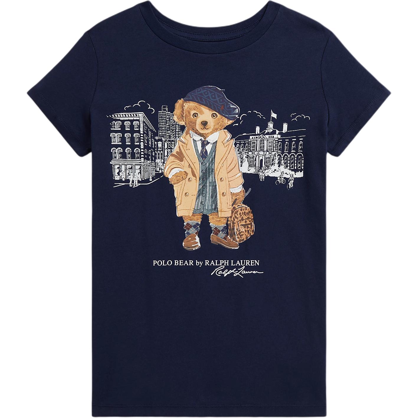 

Polo Ralph Lauren Футболка с принтом Polo Bear из хлопка Детская одежда 313979033-001 M