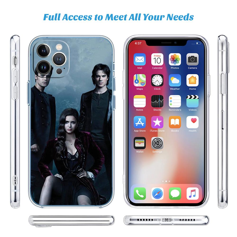 LO91 the Vampire Diaries Phone Case for Motorola Moto G40 G04 G05 One Ace Action  Fusion + Plus Hyper Macro Vision Zoom