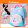 Cartoon Car Kids Backpack For Preschool Boys Girls With Comfortable Nylon Straps
