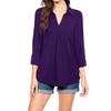 Women's Casual Fashion Sexy Comfortable V-Neck Seven Sleeve Top