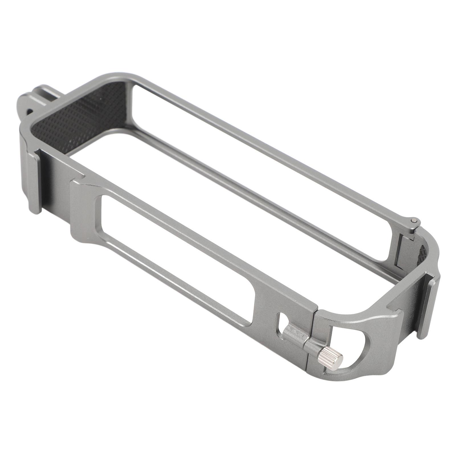 

Camera Cage CNC Aluminum Alloy High Strength Dual Cold Shoe Mount Cage Protective Frame for X4