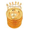 13PCS Zinc Alloy Kitchen Utensil Set European Fruit Plate Set Flatware Dinnerware Set  For Steaks