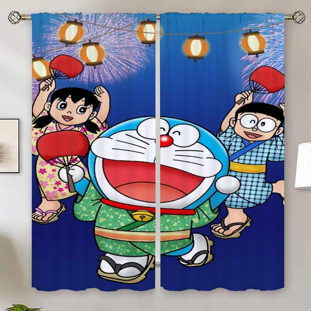 D-Doraemons Luksusowe Zasłony do Salonu dla Salonu 2 Eleganckie Sztuki Tanie Rzeczy z Darmową Wysyłką do Domu Zasłona Prysznicowa