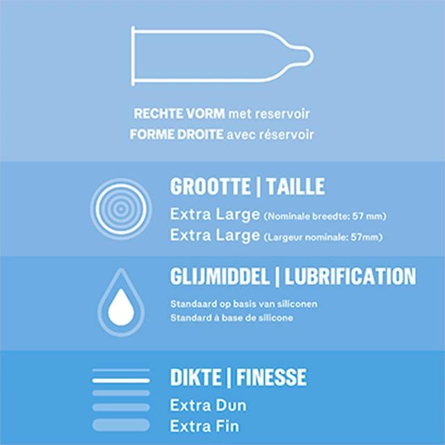 Condoms - Durex Nude XL 10 pcs