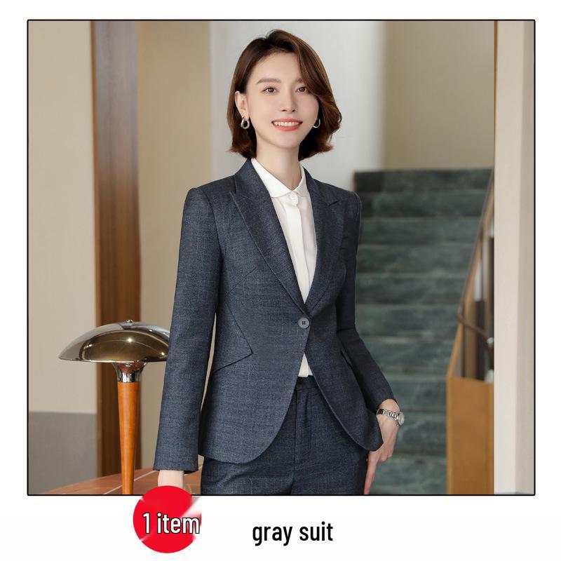 Costum Profesional de Iarnă pentru Femei: Fustă Formală de Birou și Manager Hotelier, Îmbrăcăminte de Lucru pentru Magazin de Bijuterii și Salon de Frumusețe.