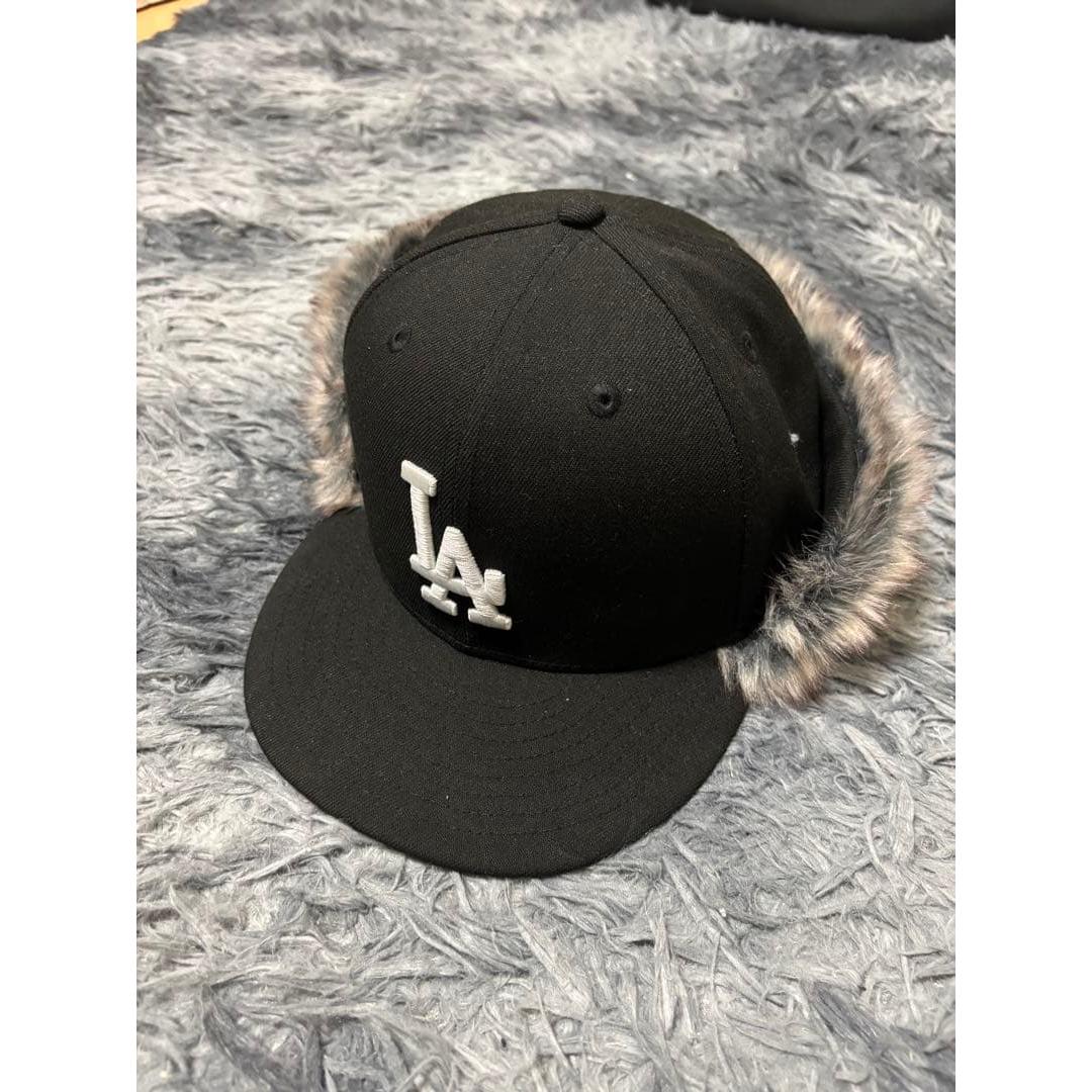 Used New Era LA Dodgers 59FIFTY Fur Cap