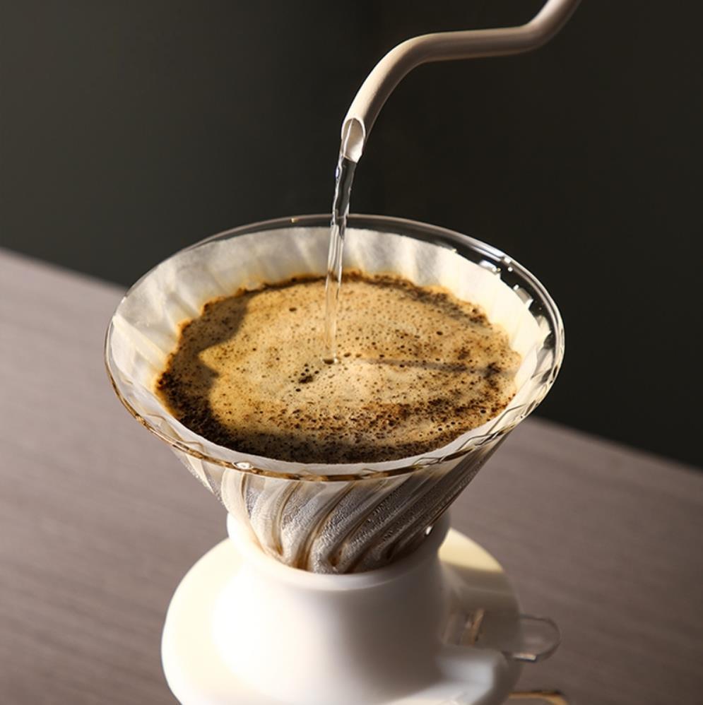 Hand Brewed Coffee Set Coffee Server with Filter Switch Dripper Handmade Borosilicate Glass Maker for Over Coffee Dripper Sets