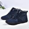 2025 Velvet Warm Cotton Shoes Wear-resistant Non-slip Snow Boots Five-finger Cotton Shoes Outdoor Sports Shoes Men's Mountaineering Shoes