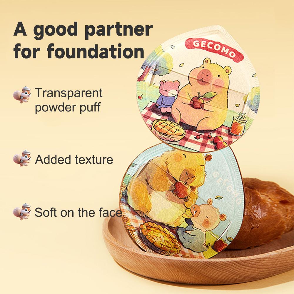 Soft Touch Powder Puff for No-Cake Finish Ideal for All Skin Types Flawless Long-Lasting Makeup